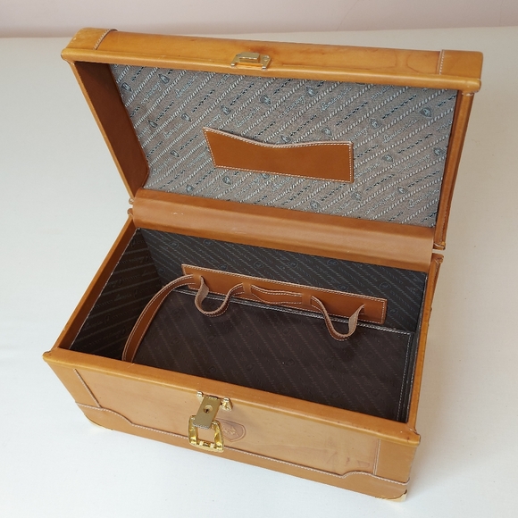 Original 1991 Lamborghini Diablo Schedoni Leather Vanity Case - Picture 3 of 16